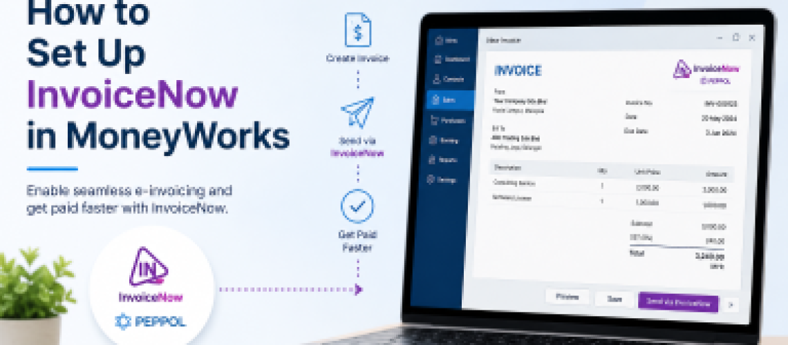How to Setup InvoiceNow in Moneyworks